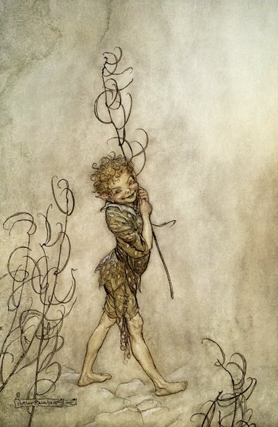 仲夏夜之梦 作者 Arthur Rackham